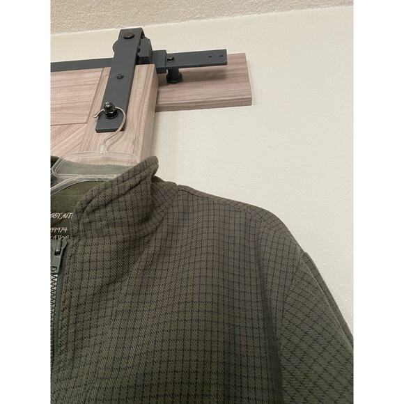 NWT Stussy Men’s large olive checked jacket - Picture 3 of 7